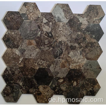 Hexagon Peel und Stick Backsplash Fliesen